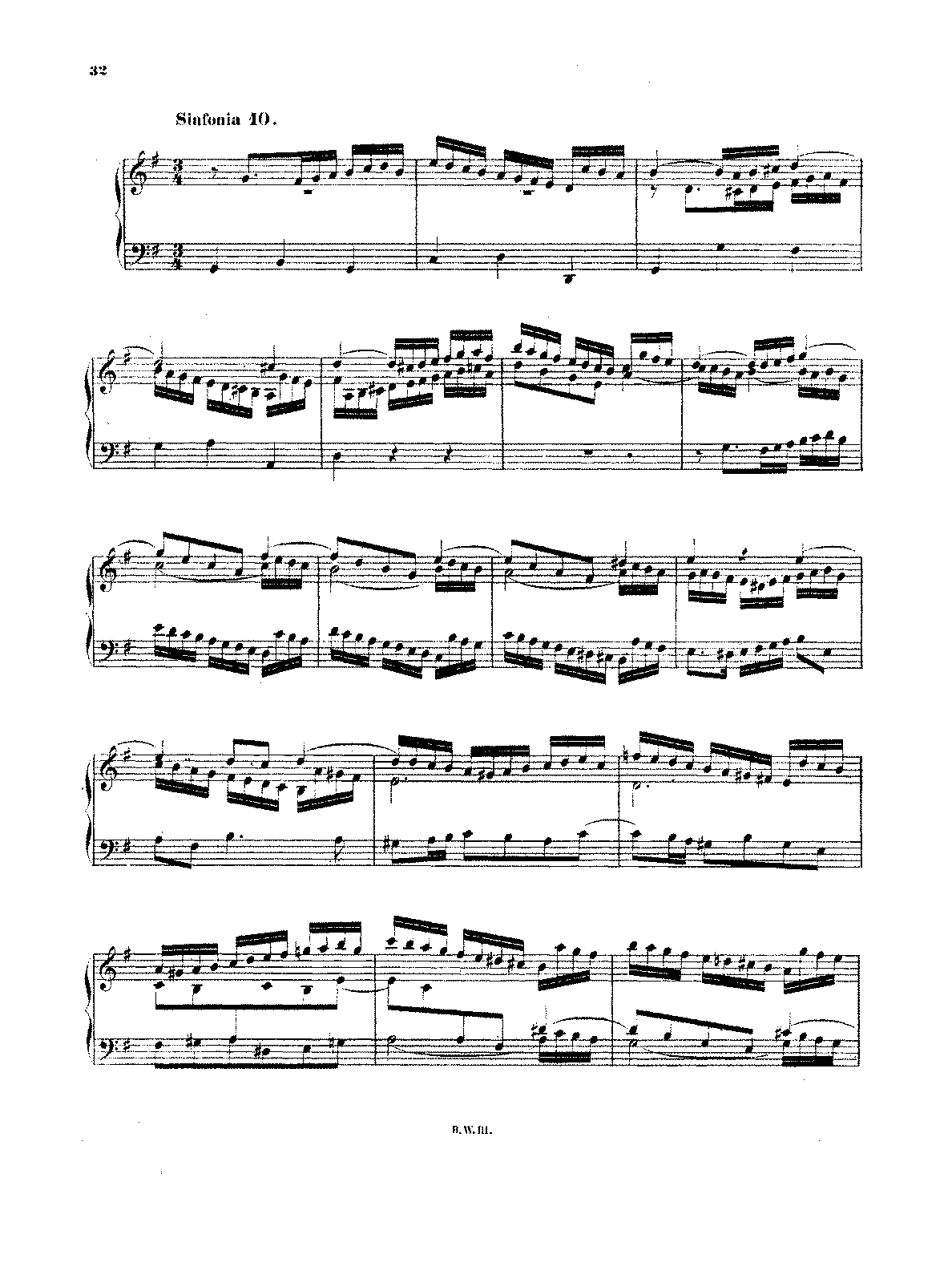 Sinfonia in G major, BWV 796 (Bach, Johann Sebastian) - IMSLP: Free ...