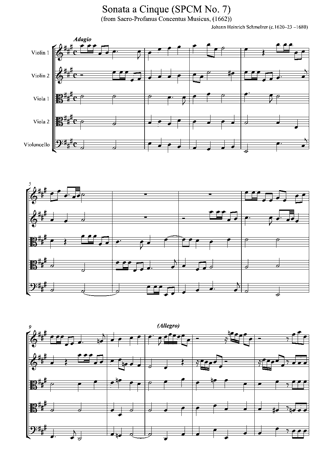 Sacroprofanus concentus musicus (Schmelzer, Johann Heinrich) IMSLP