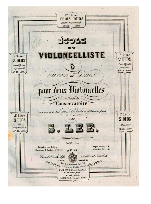 2 Duets for 2 Cellos