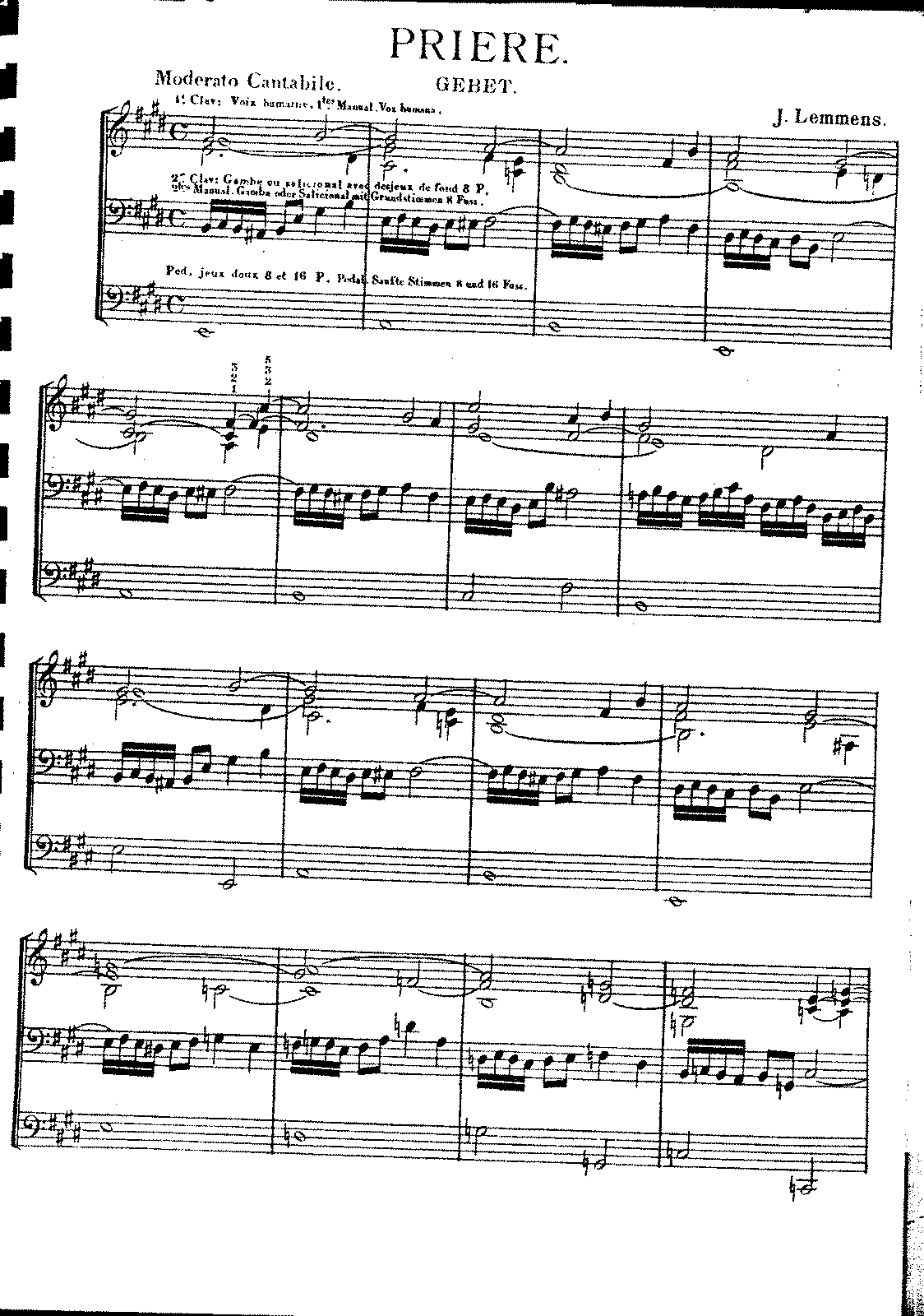 École d'orgue (Lemmens, Jacques-Nicolas) - IMSLP: Free Sheet Music PDF ...