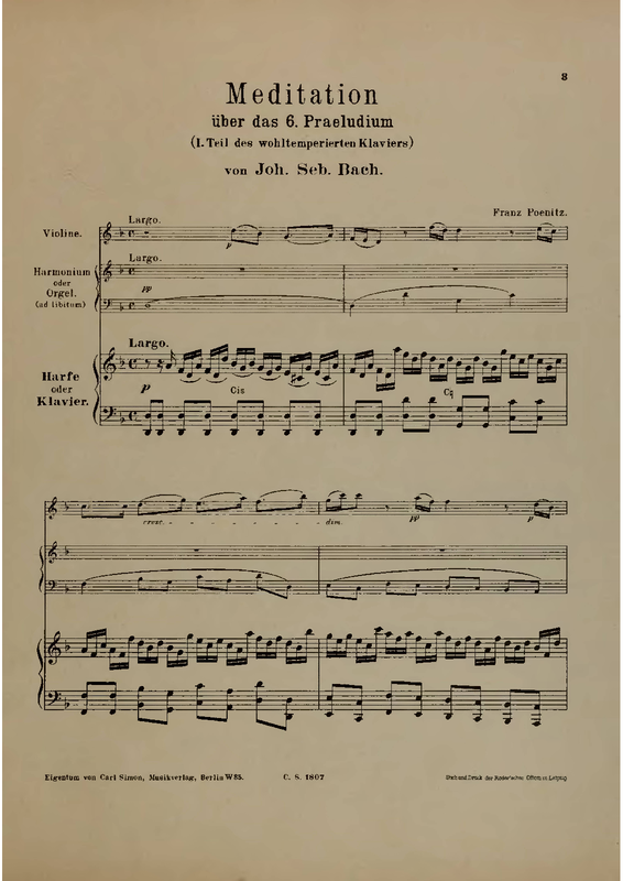 File:PMLP306444-Poenitz, Franz, Meditation on the 6th. Prelude of The Well-Tempered Clavier I, CS.pdf
