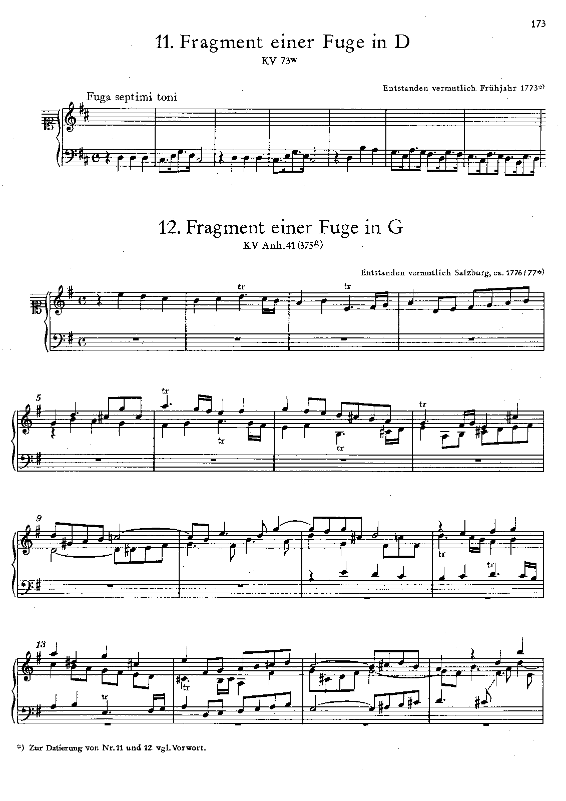 Fugue in G major