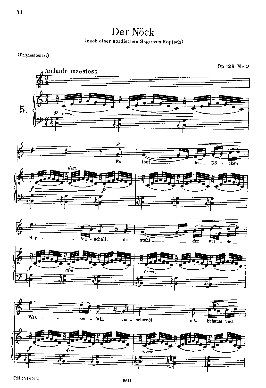 File:PMLP185082-Loewe Balladen und Lieder Hohe Stimme Band 1 Peters 8611 05 Op 129 No 2 scan.pdf