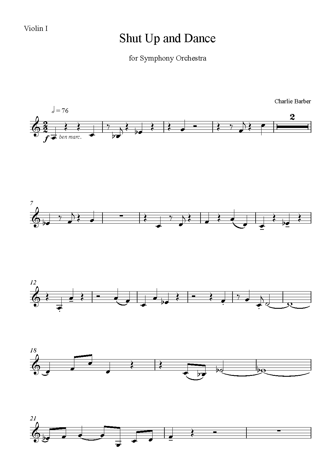 File:PMLP1319067-23 Shut Up and Dance - Violin I.pdf