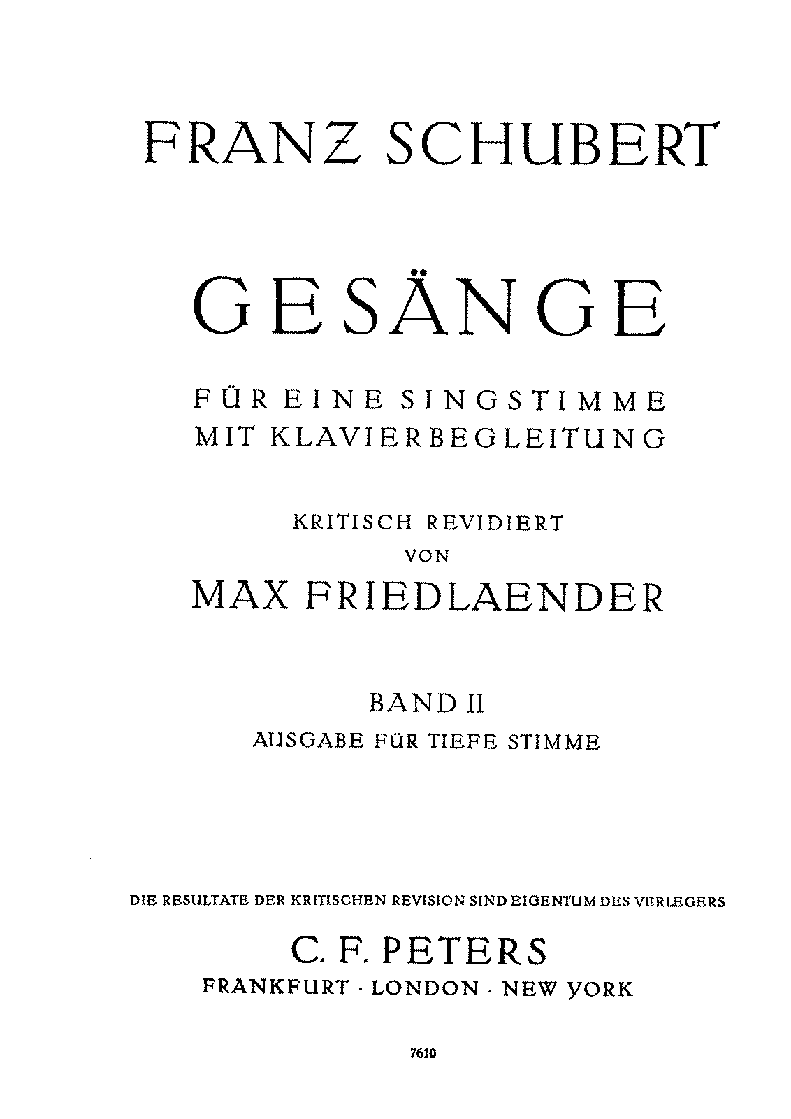 386 Lieder (Schubert, Franz) - IMSLP: Free Sheet Music PDF Download