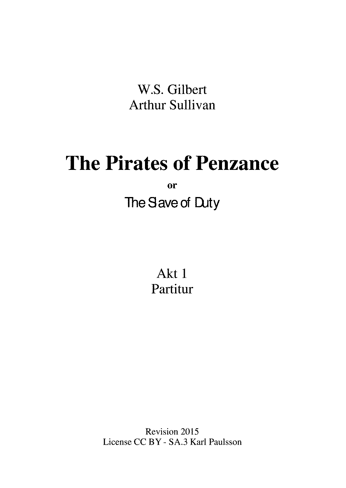 poor wandering one pirates of penzance sheet music