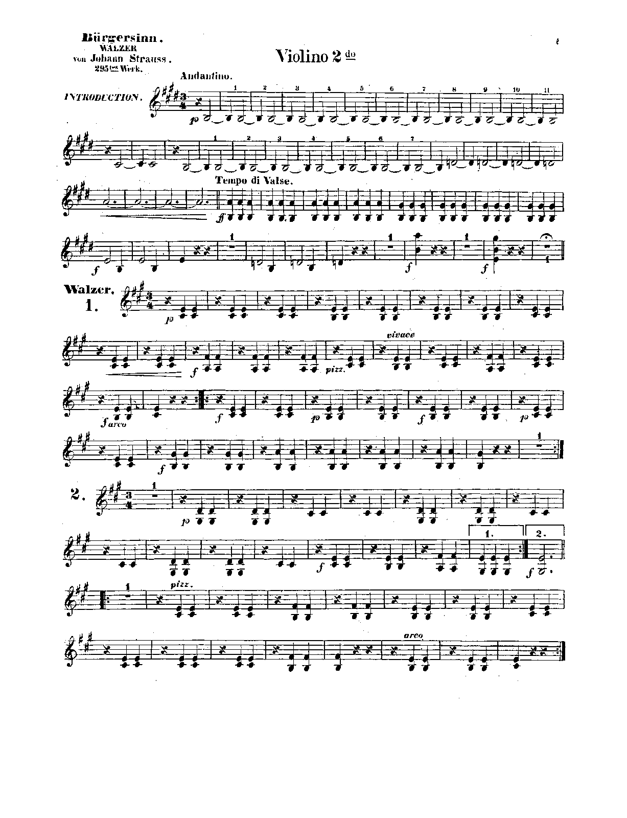 File:PMLP478581-Strauss Jr. Bürgersinn Walzer, Op.295 - Violins II.pdf
