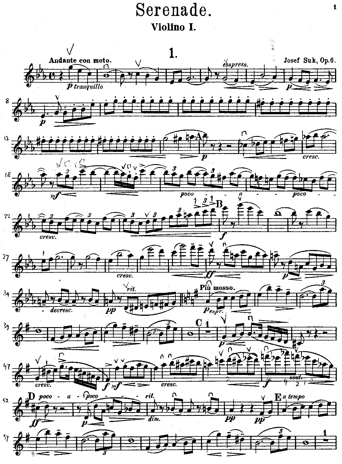 Serenade, Op.6 (Suk, Josef) IMSLP