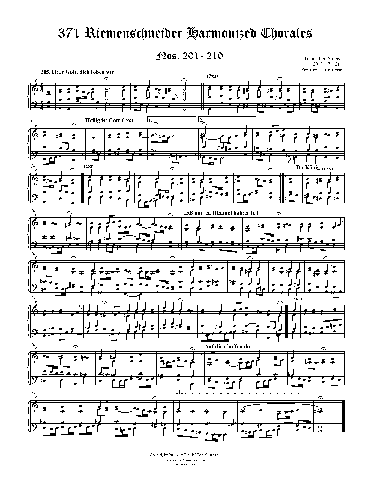 File:PMLP864677-205 Herr Gott, dich loben wir-073018 - Full Score.pdf