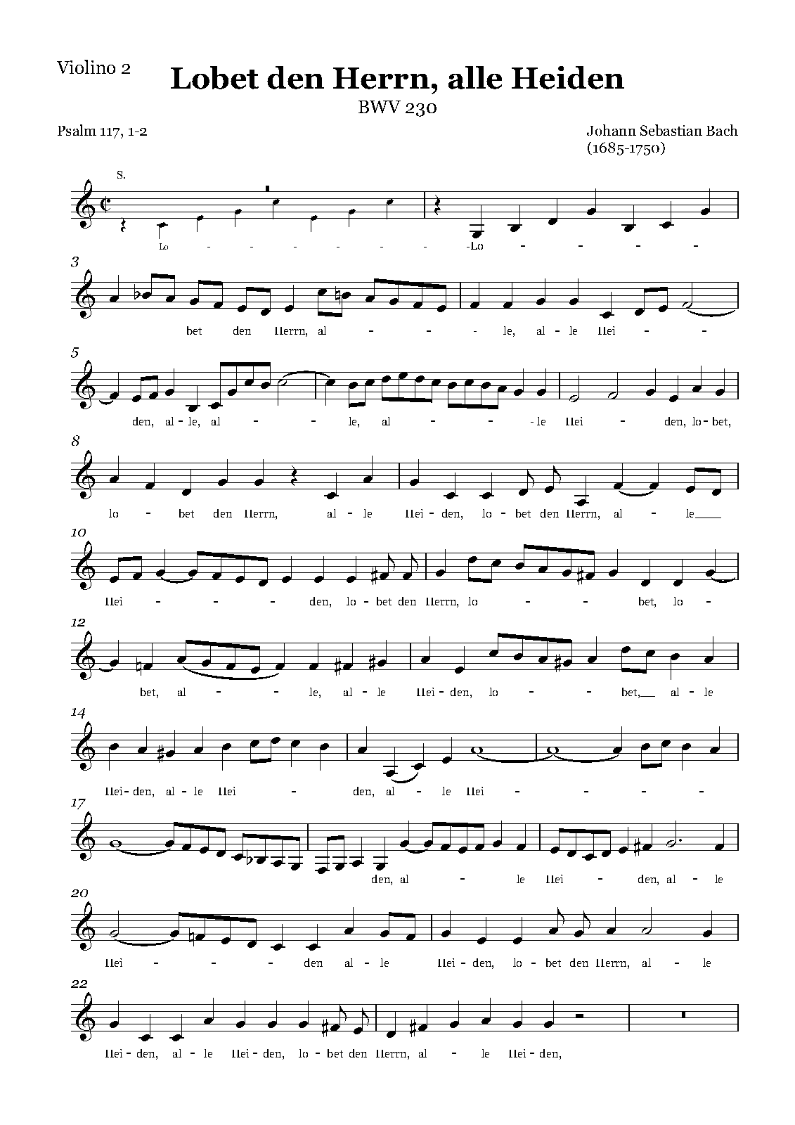 File:PMLP152213-BWV 230 - Lobet den Herrn, alle Heiden - 02 Violino 2 (col. Alto).pdf
