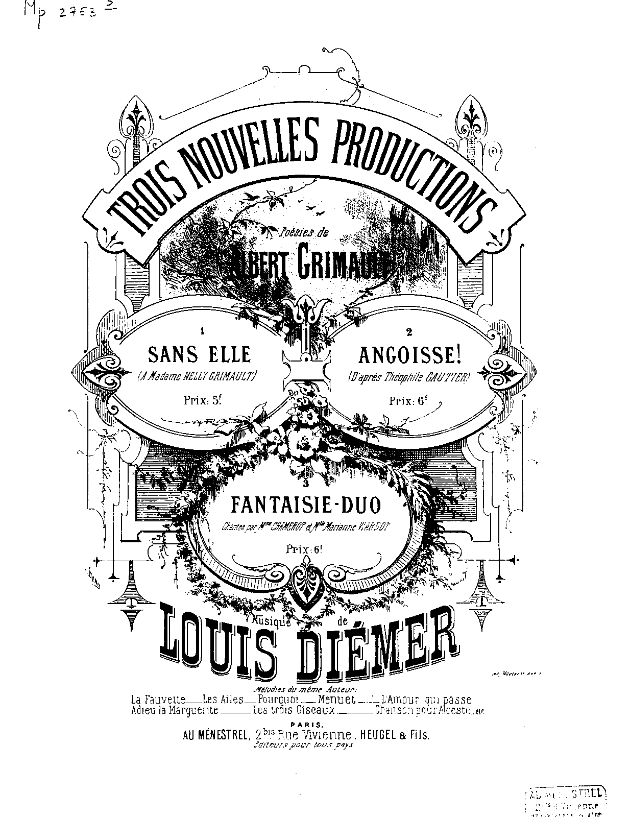 Fantaisie (Diémer, Louis) IMSLP