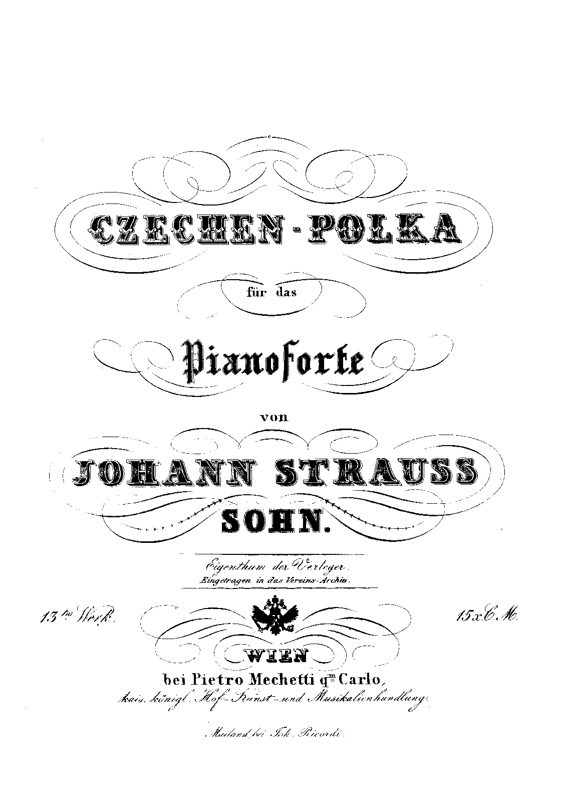 Czechen-Polka, Op.13