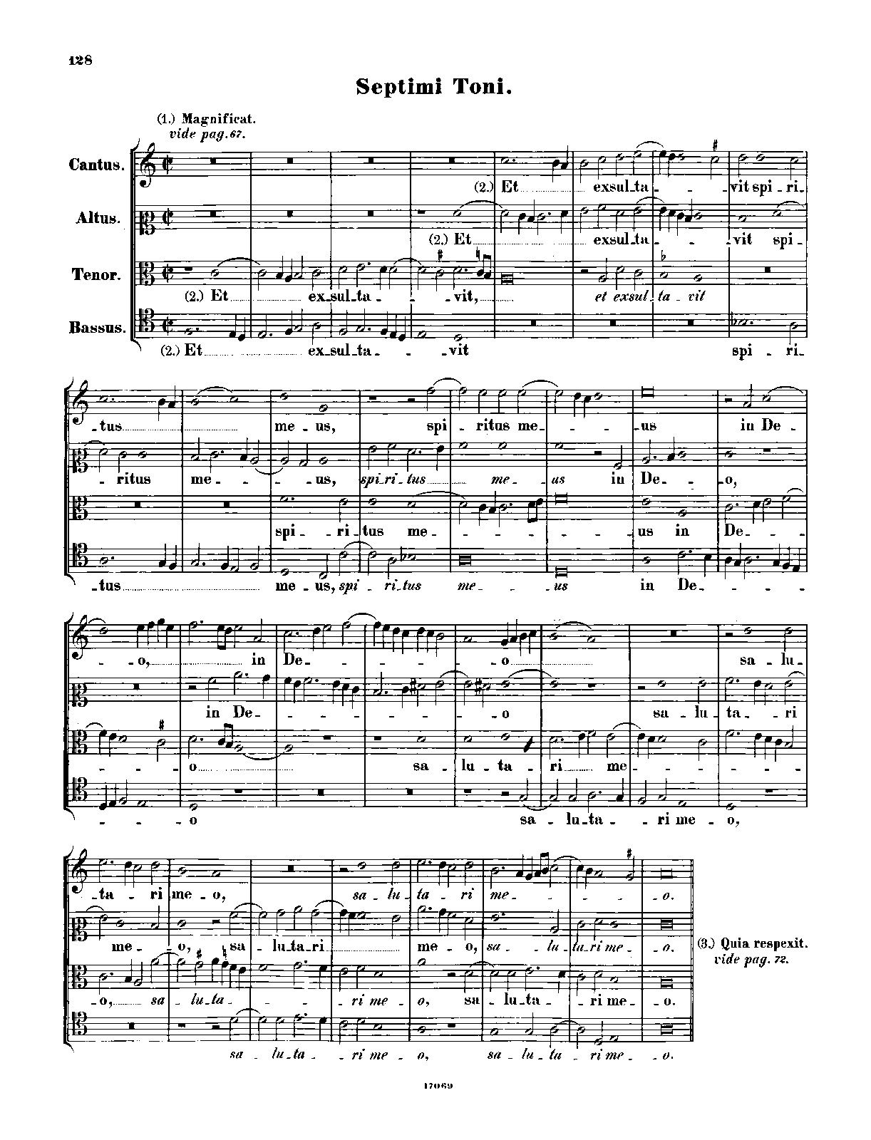 Magnificat septimi toni