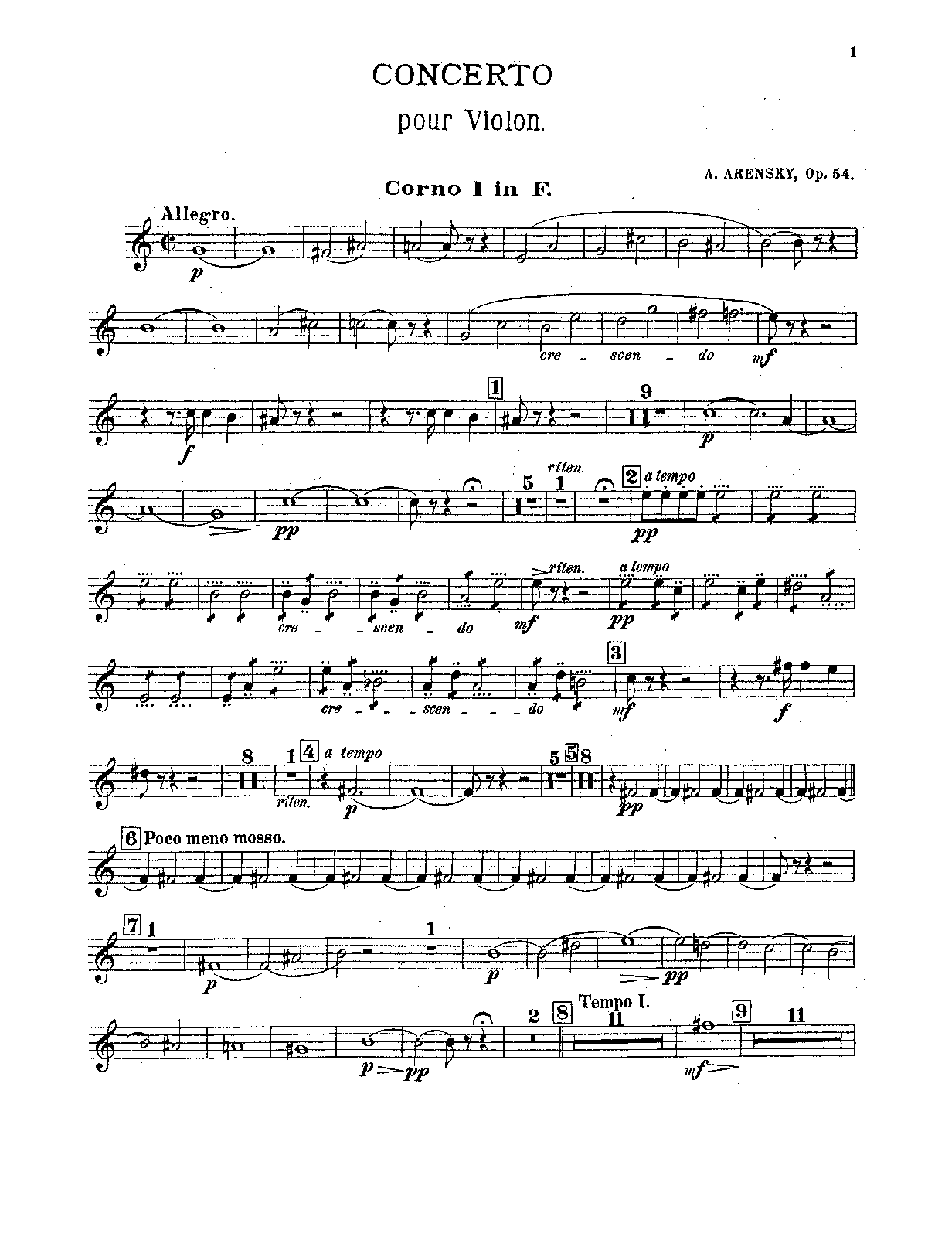 File:PMLP15726-Arensky-Violin-Concerto - 05 Horn 1-4.pdf