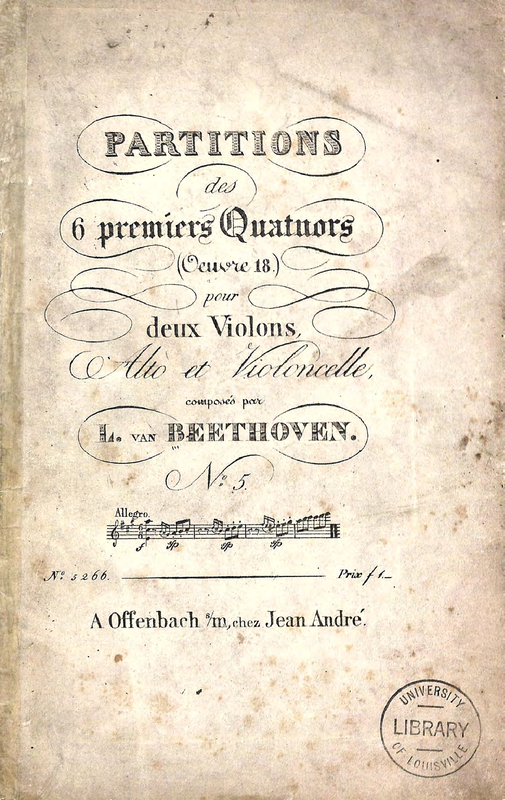 String Quartet No.5 in A major