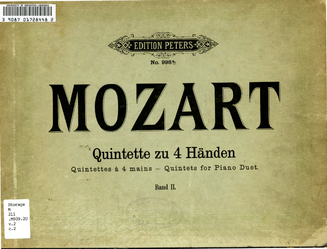Quintet in A major, K.581 (Mozart, Wolfgang Amadeus) IMSLP