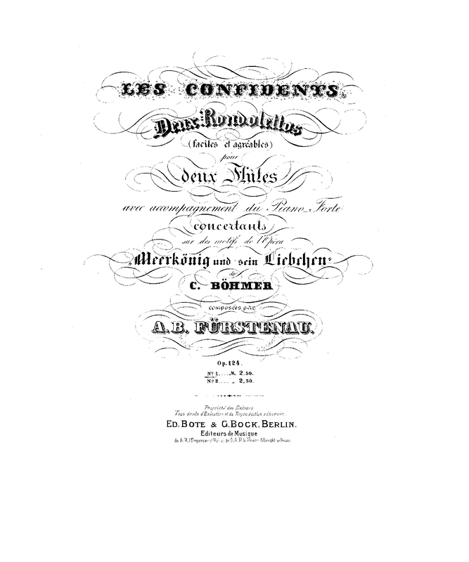2 Rondolettos, Op.124 (Fürstenau, Anton Bernhard) IMSLP
