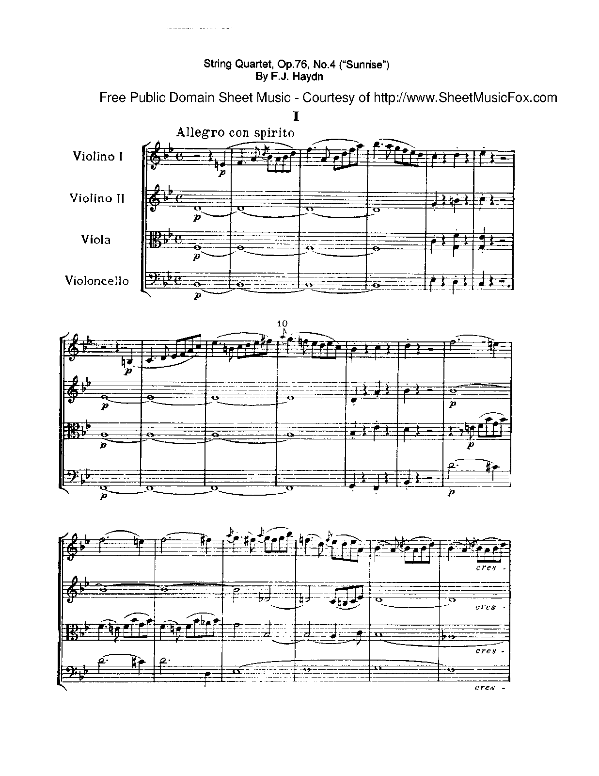 File:Haydn - String Quartet Op.76 No.4 - I. Allegro con Spirito.pdf
