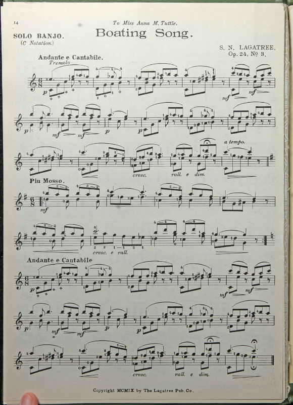Boating Song, Op.24 No.3 (Lagatree, Sydney N.) IMSLP
