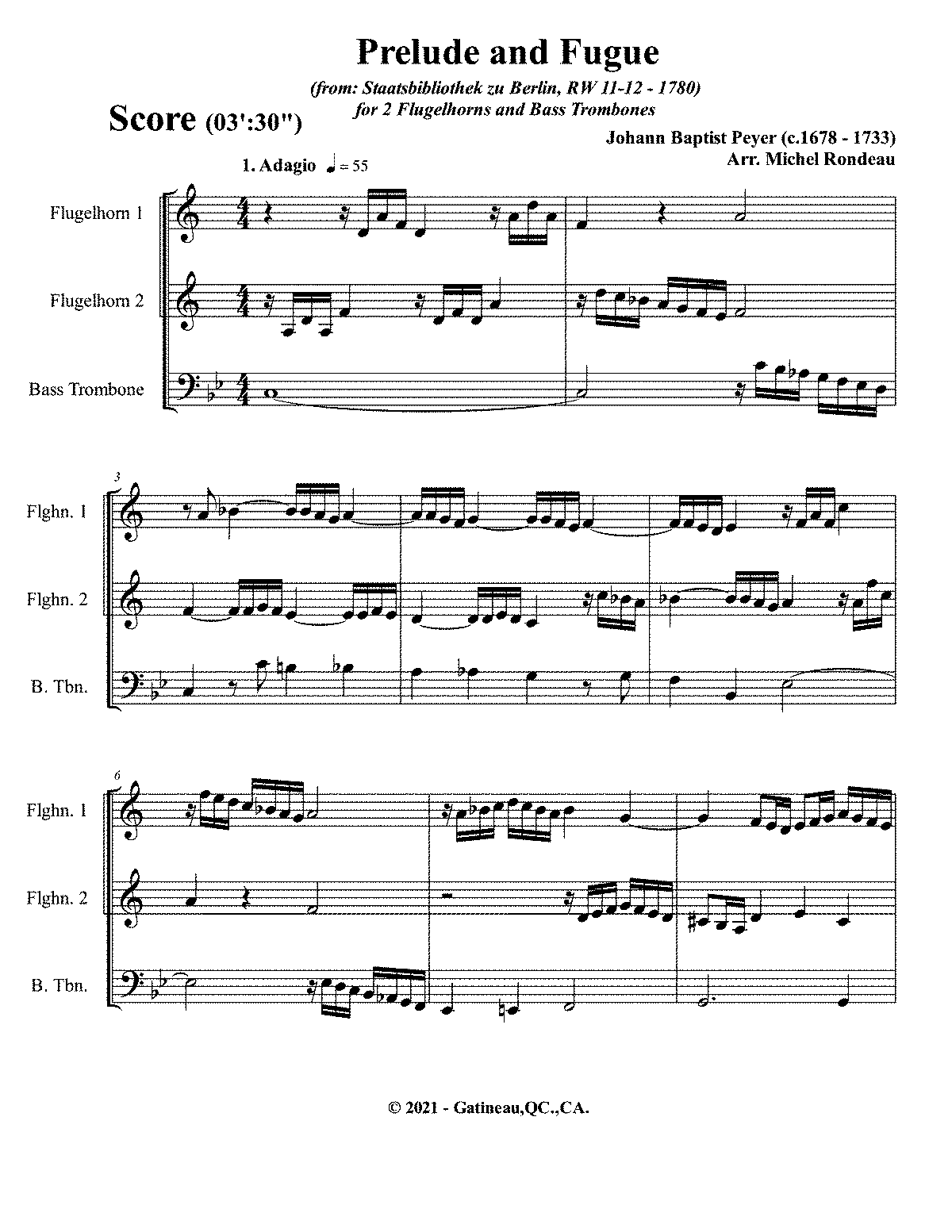 Prelude And Fugue In D Minor, RW 11-12 (Peyer, Johann Baptist) - IMSLP