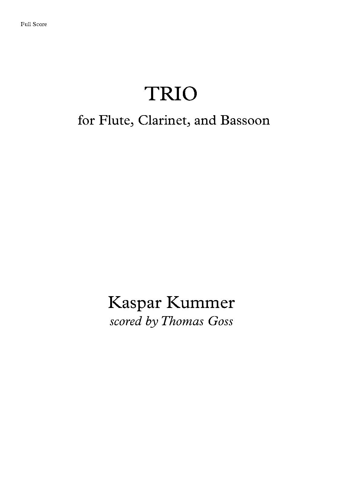 Trio for Flute, and Bassoon, Op.32 (Kummer, Kaspar) IMSLP