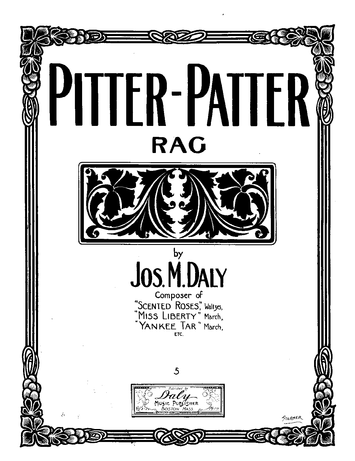 PitterPatter Rag (Daly, Joseph M.) IMSLP