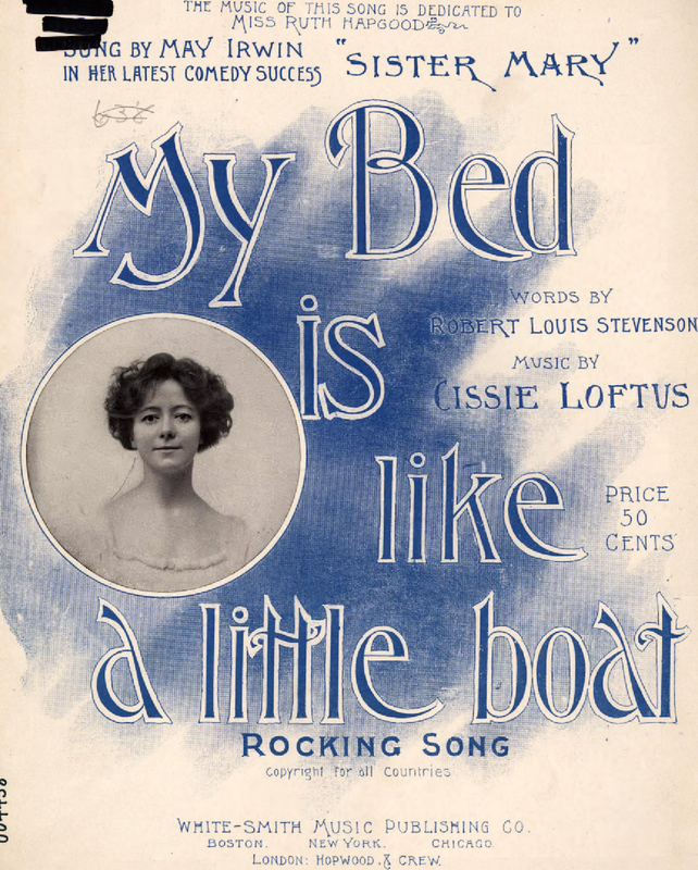 My Bed Is Like a Little Boat (Loftus, Cecilia) IMSLP