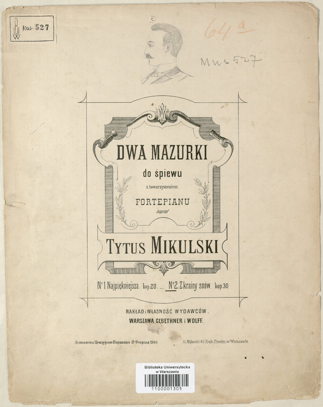 2 Mazurki do śpiewu