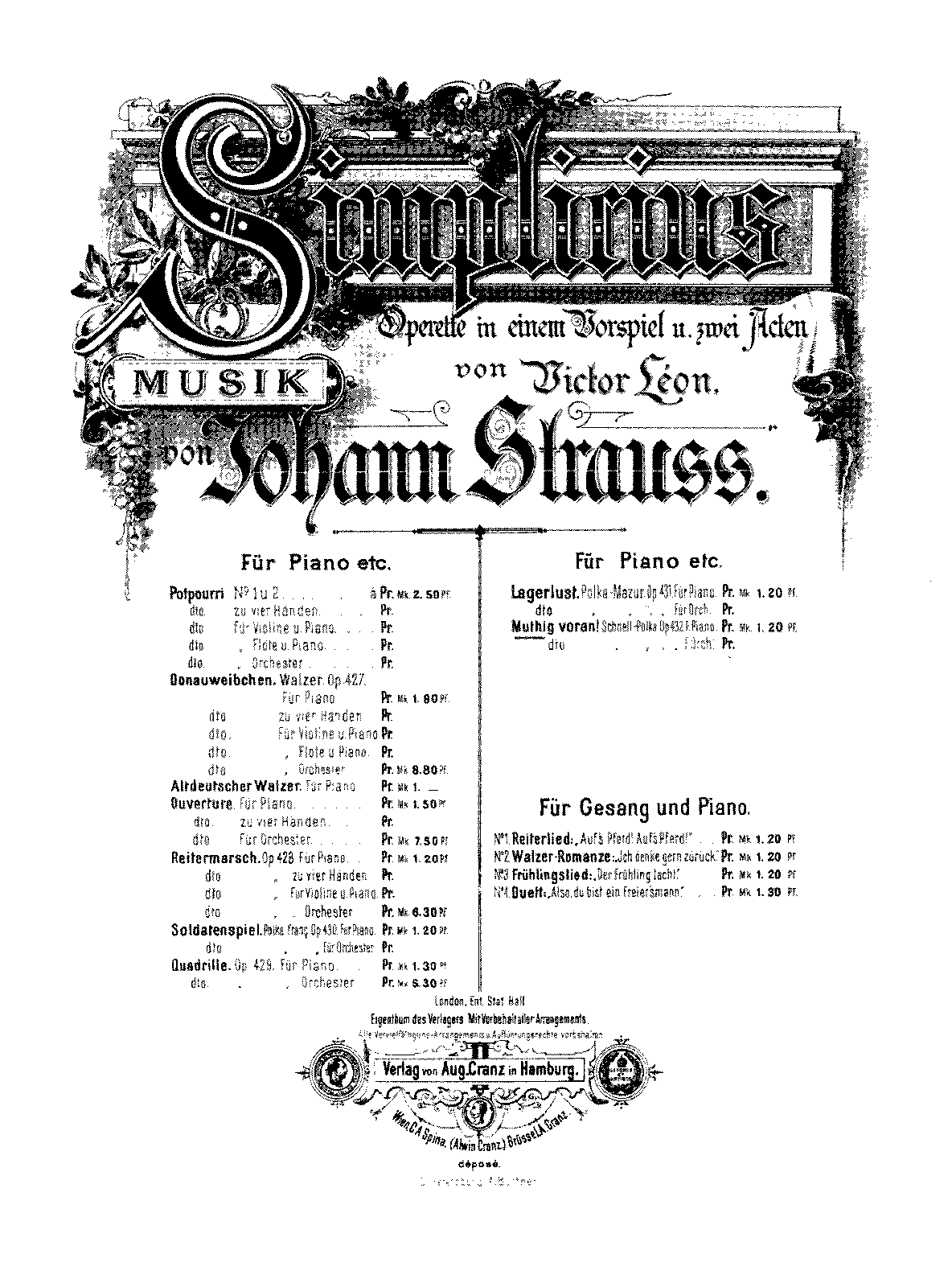 Mutig voran!, Op.432