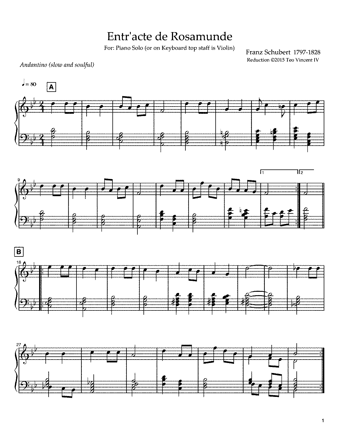 Rosamunde, D.797 (Schubert, Franz) - IMSLP: Free Sheet Music PDF Download