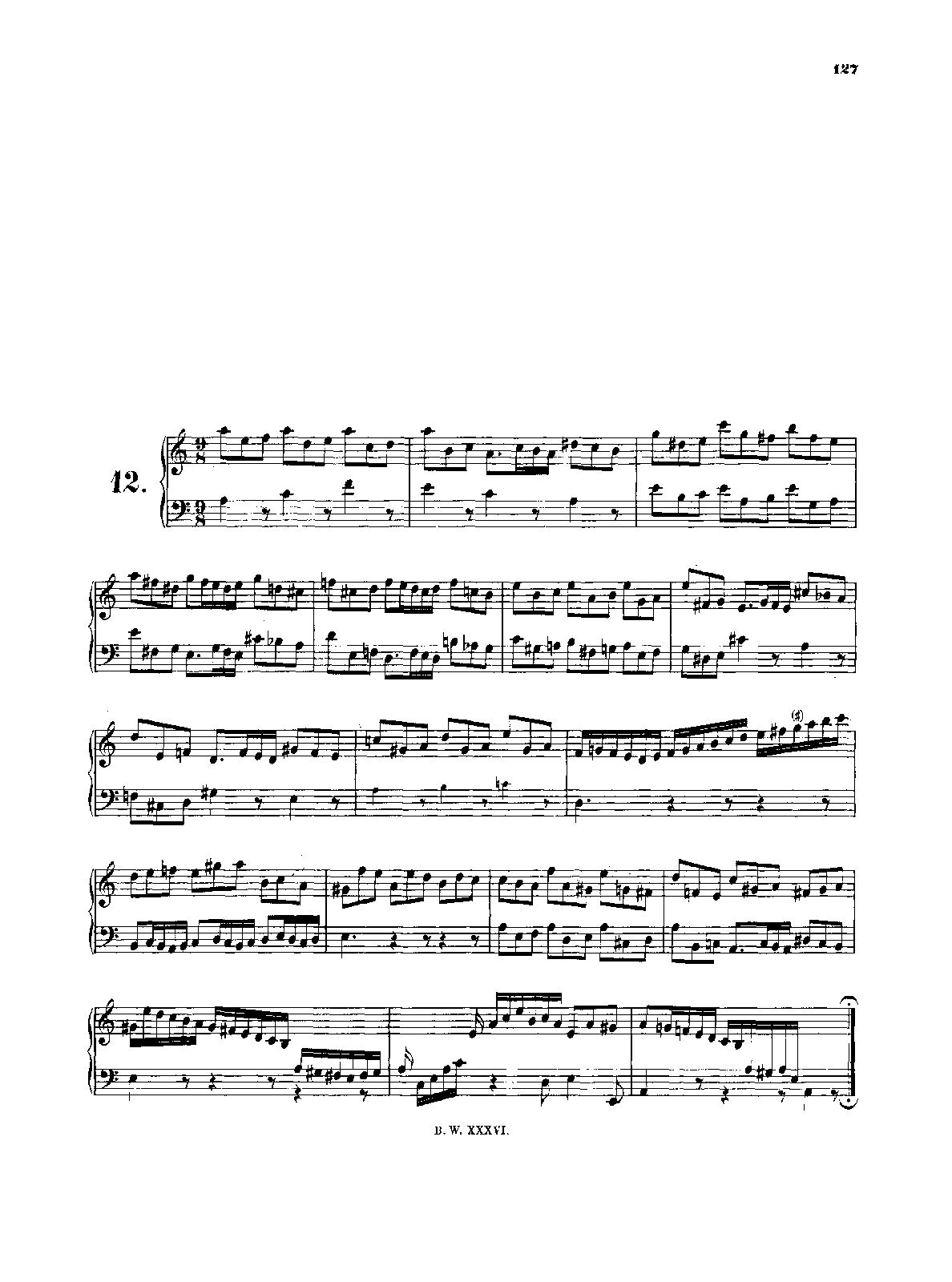 Prelude in A minor