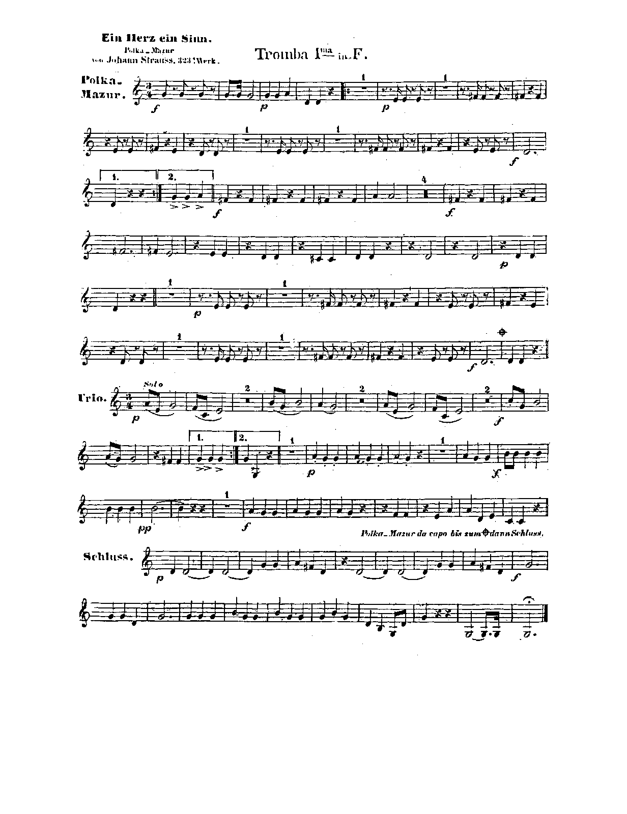 File:PMLP40184-Strauss Jr. Ein Herz und ein Sinn, Op.323 - Trumpet 1-3 (F).pdf