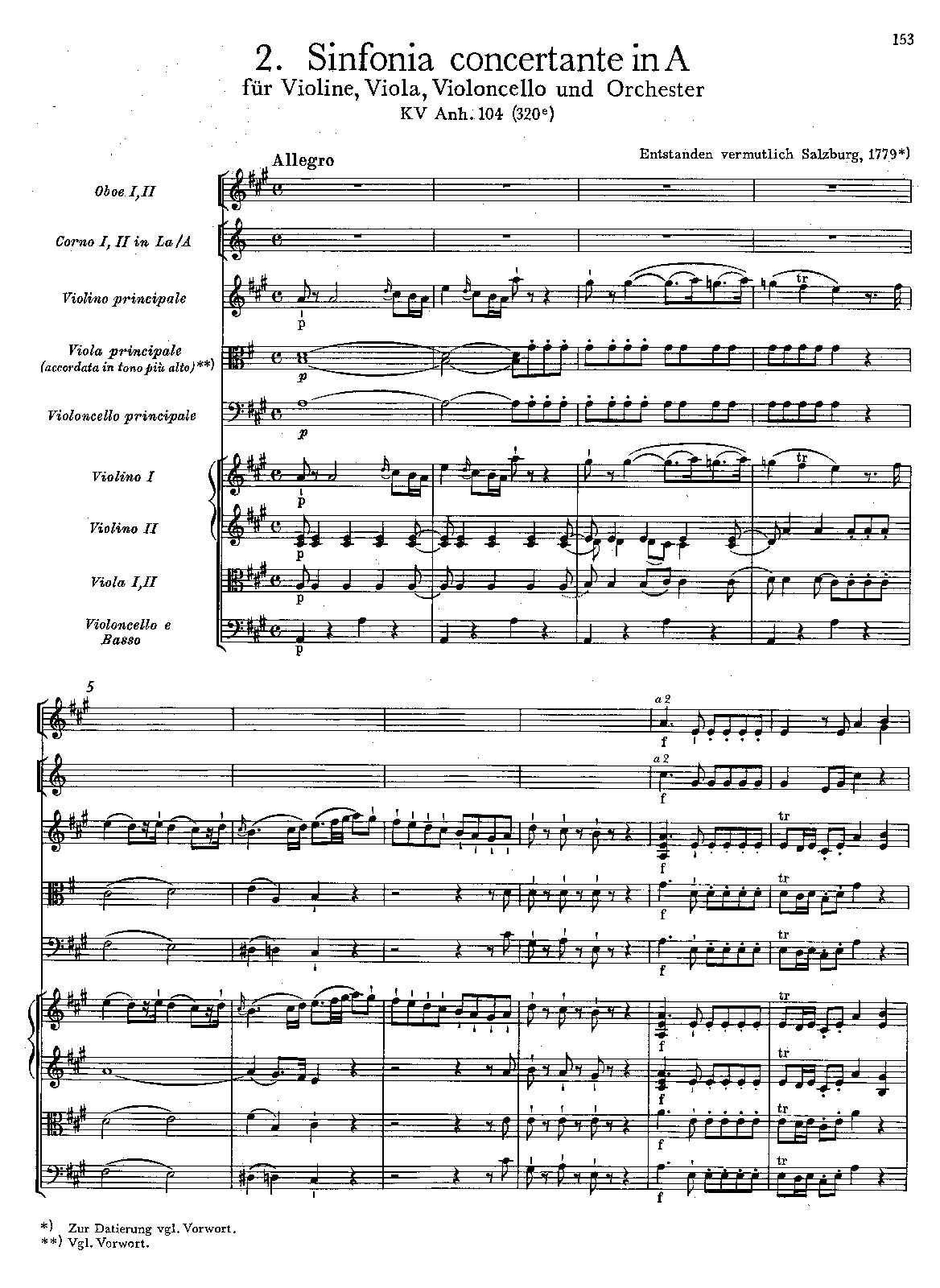 Sinfonia concertante
