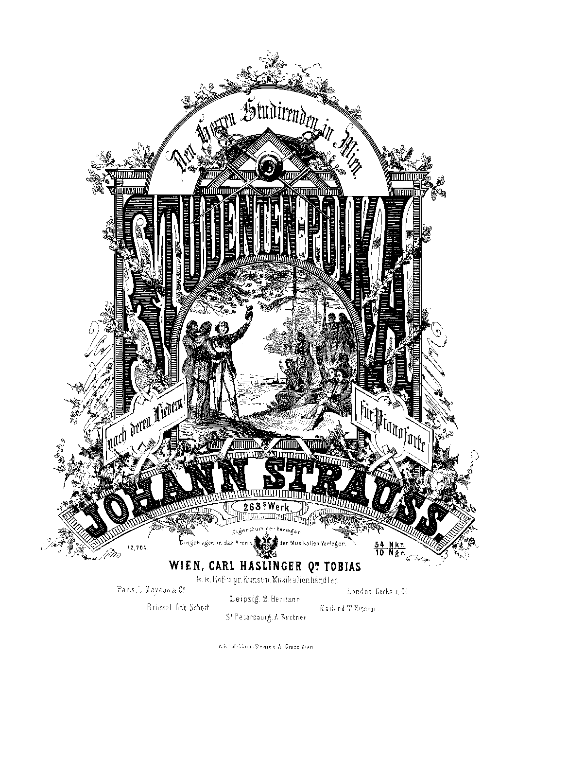Studenten-Polka, Op.263
