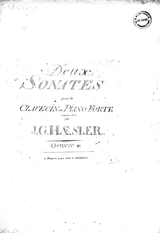 Deux sonates