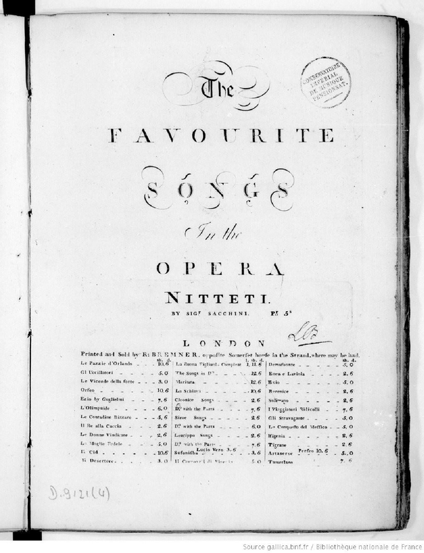 Nitteti (Sacchini, Antonio) IMSLP