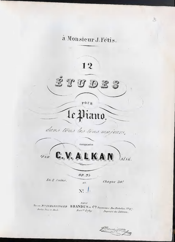 Douze études dans tous les tons majeurs en deux suites
