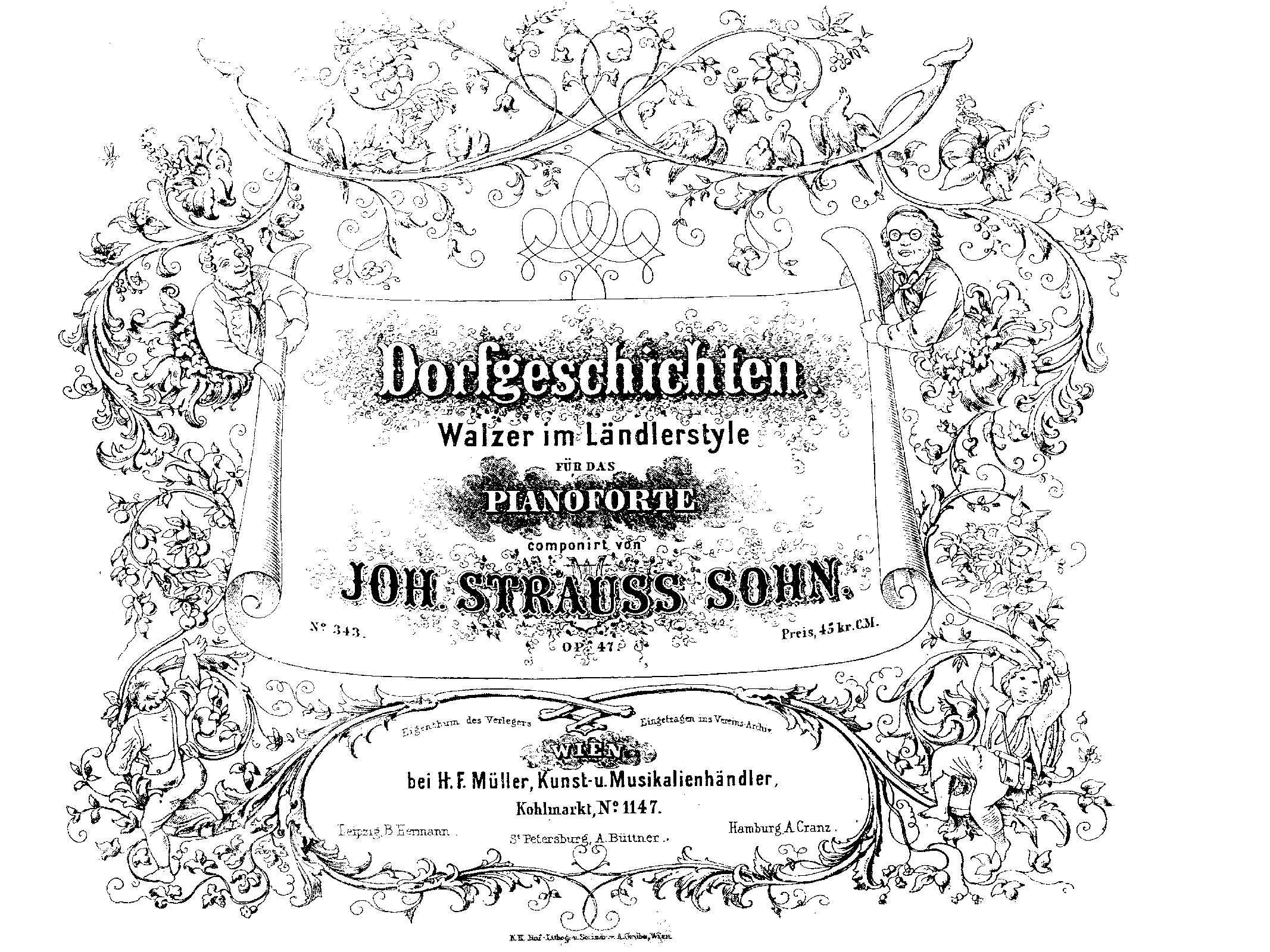 Dorfgeschichten Walzer im Ländlerstyle, Op.47