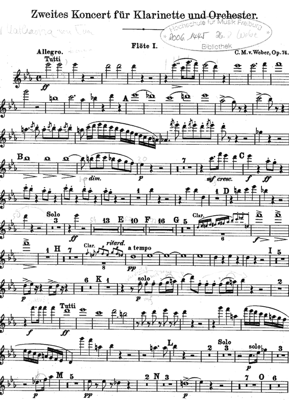 Concerto No.2 in Eflat major, Op.74 (er, Carl Maria von