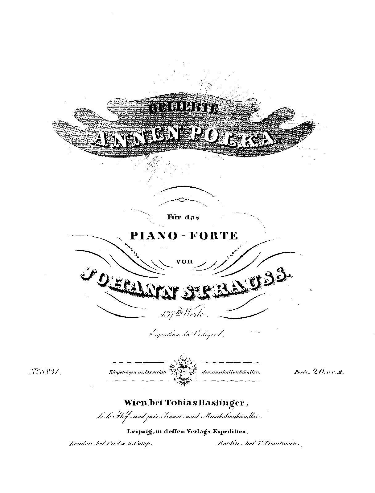 Beliebte Annen-Polka