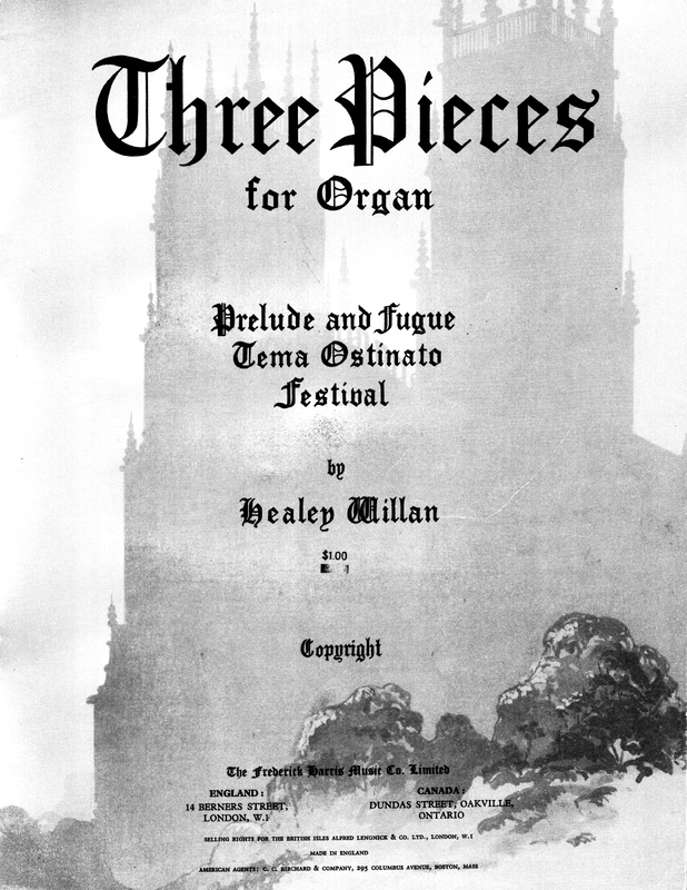 3 Pieces for Organ