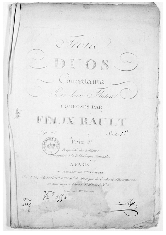 3 Duos concertants, Op.7, Suite 1