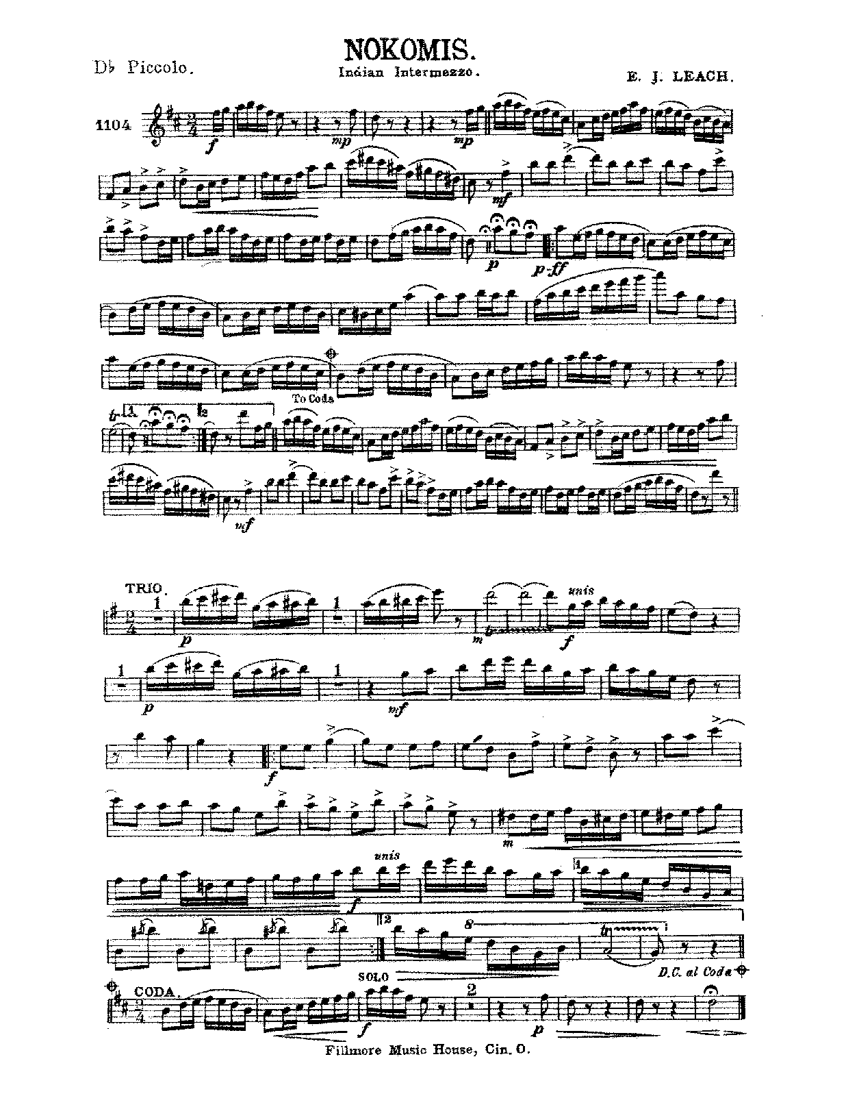 Nokomis (Leach, Eddy) IMSLP