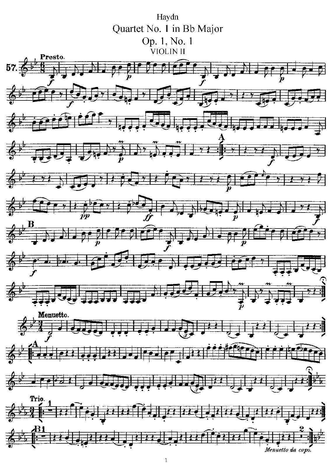File:PMLP143602-Haydn - String Quartet No1 in BbM Op1 No1 violin2.pdf