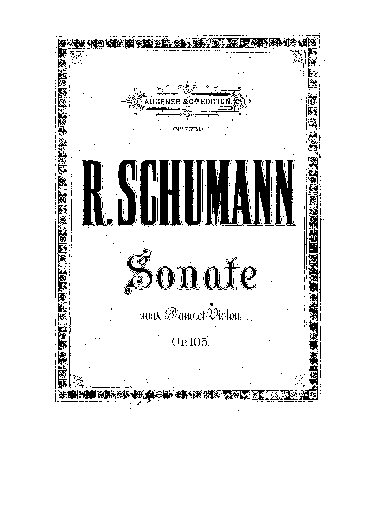 Violin Sonata No.1