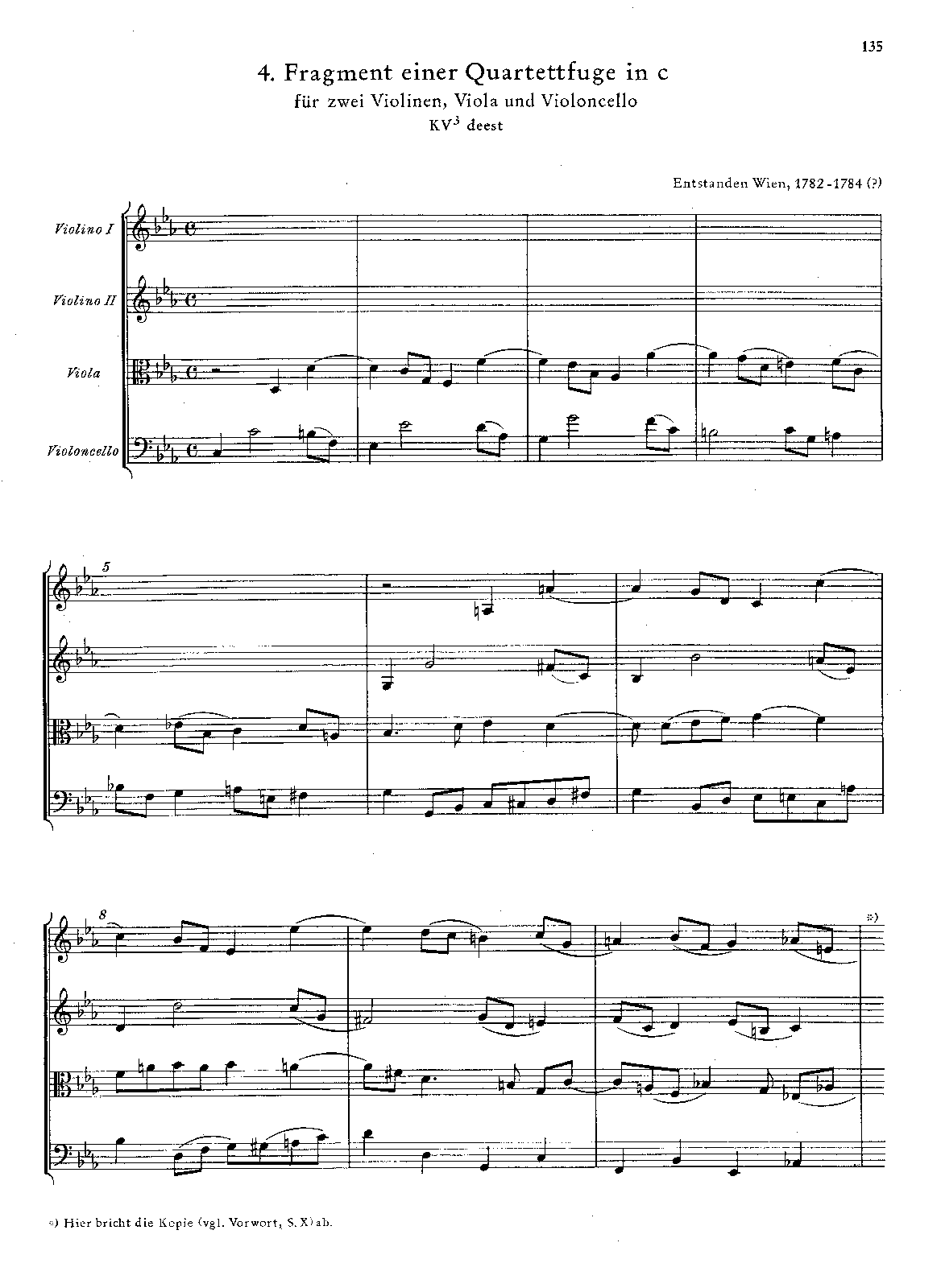 String Quartet in C minor