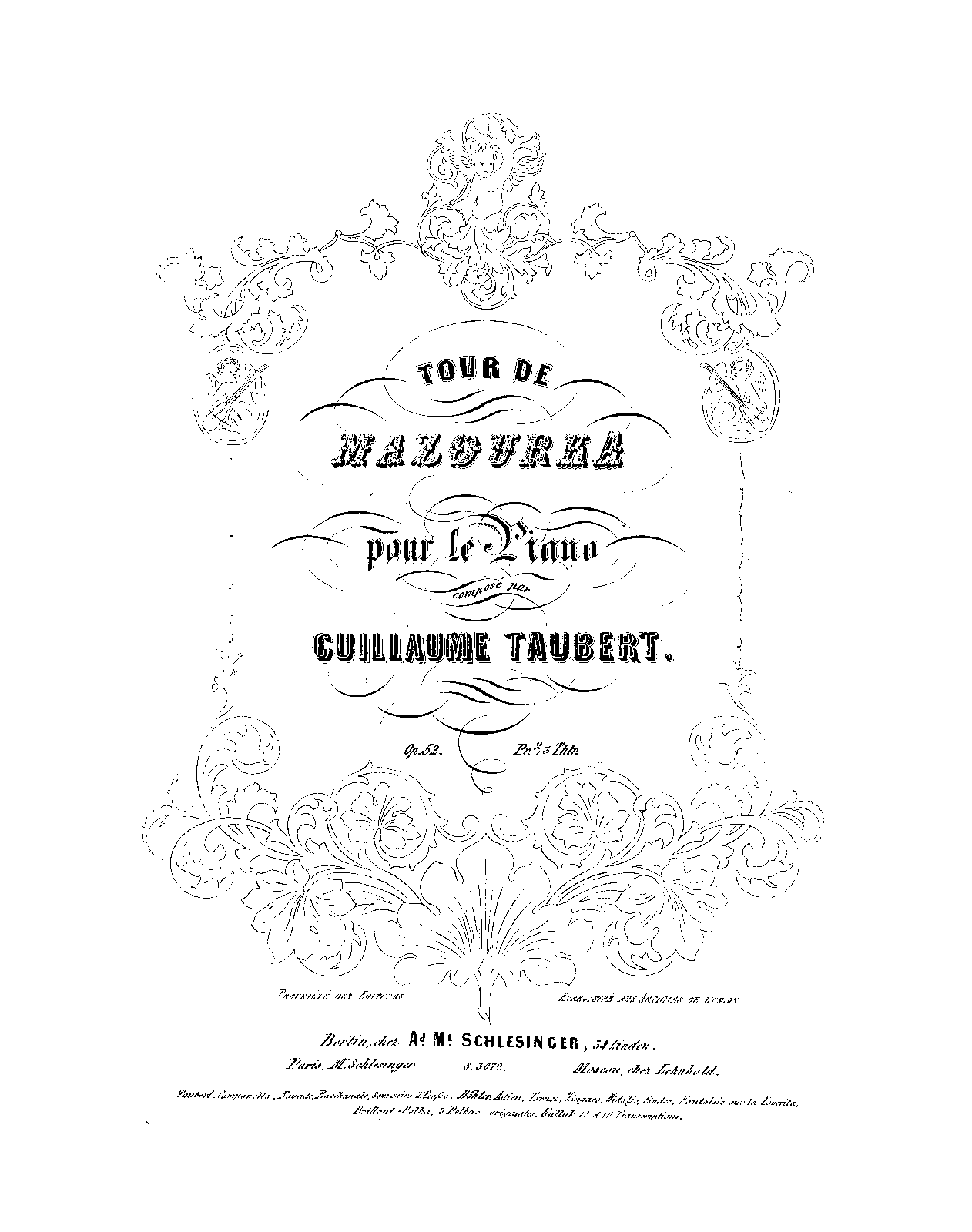 File:PMLP214133-Taubert Wilhelm-Tour De Mazourka pour le Piano Op 52 1844 0.pdf