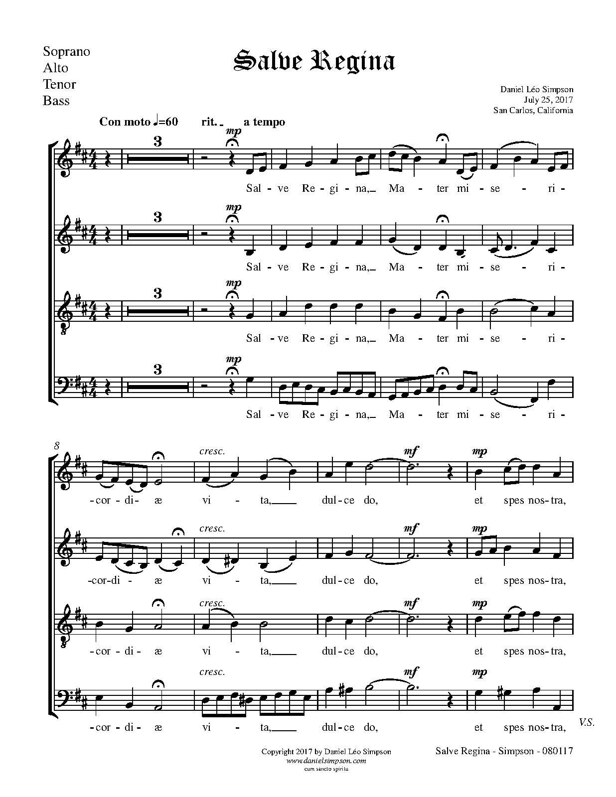 File:PMLP786726-SATB-Salve-Regina-simpson-imslp-072517 - Soprano, Alto, Tenor, Bass.pdf