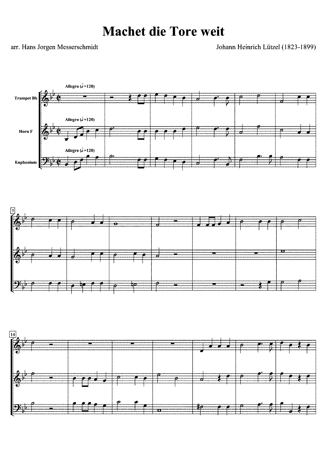 Machet Die Tore Weit (Lützel, Jakob Heinrich) - IMSLP