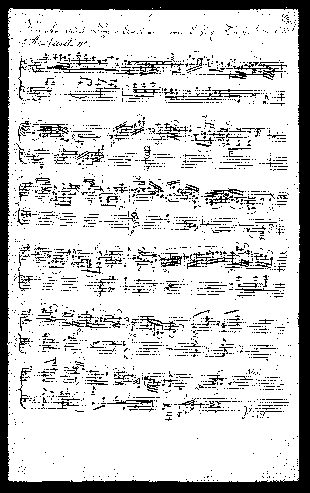 Sonata für das Bogenklavier, H.280 (Bach, Carl Philipp Emanuel) - IMSLP